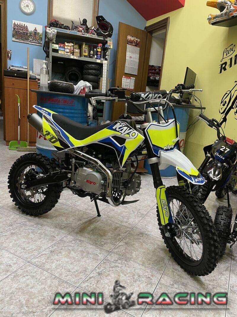 PIT BIKE KAYO TD-D 125CC 4T,4 MARCE, RUOTA 14" 12" M.Y. 2023 - immagine 2