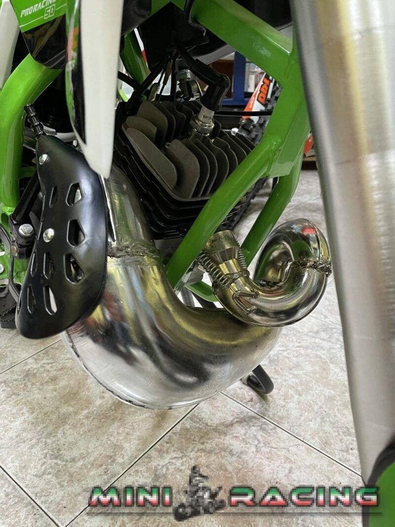 MINI CROSS 50CC 2T RUOTA 14" 12" AVVIAMENTO A PEDALE,CARBURATORE 18 - immagine 8