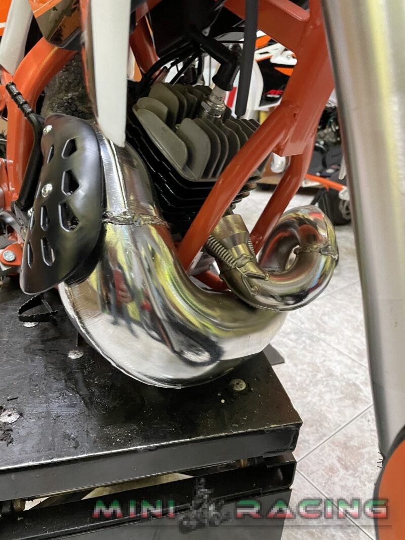 MINI CROSS 50CC 2T RUOTA 14" 12" AVVIAMENTO A PEDALE,CARBURATORE 18 - immagine 14