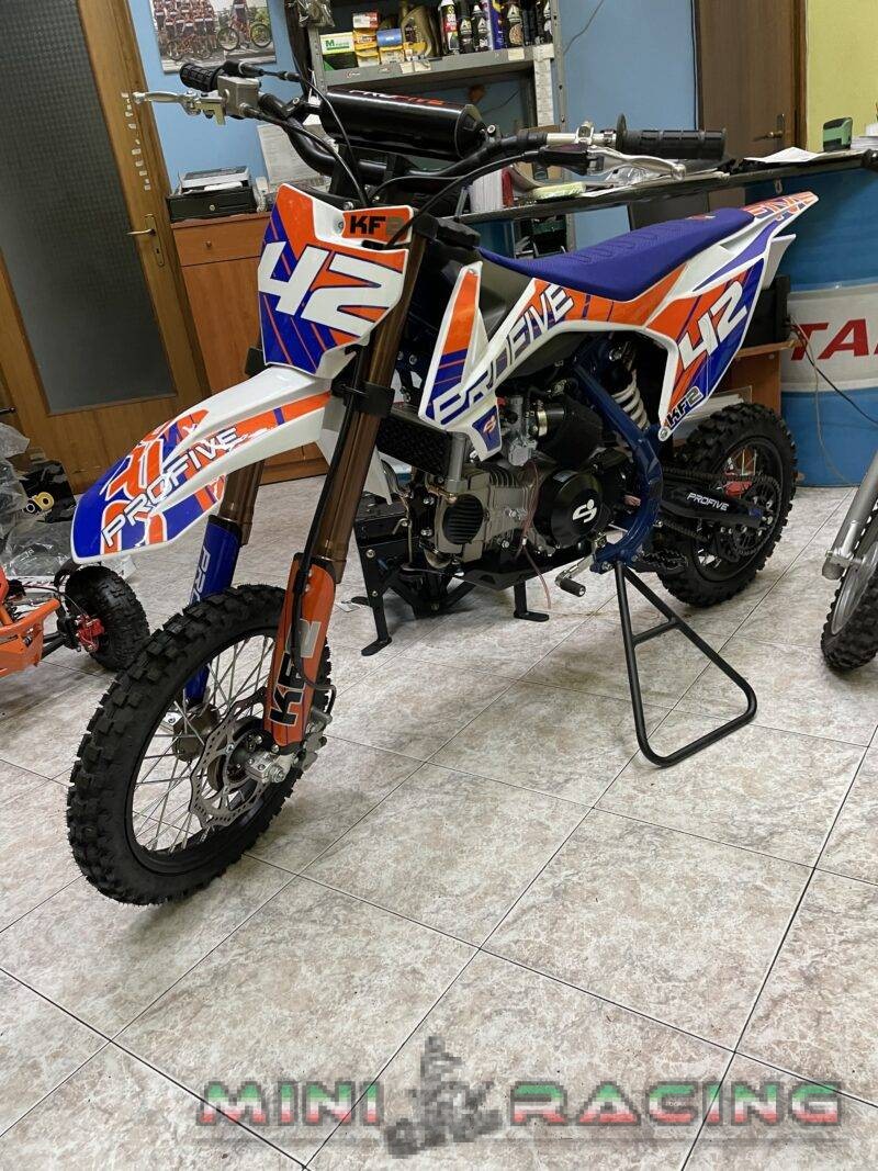 PIT BIKE 125cc PROFIVE KF2 4T,4 MARCE, RUOTA 14" 12" M.Y. 2023 - immagine 2