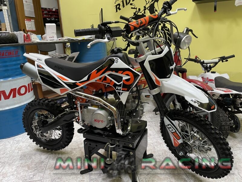 PIT BIKE KAYO TD-D 125CC 4T,4 MARCE, RUOTA 14" 12" M.Y. 2023 - immagine 9
