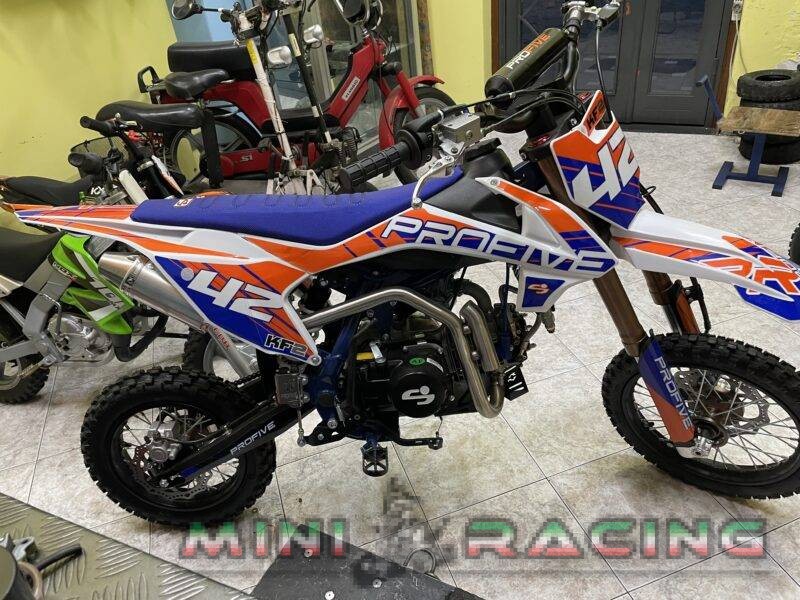 PIT BIKE 125cc PROFIVE KF2 4T,4 MARCE, RUOTA 14" 12" M.Y. 2023 - immagine 6