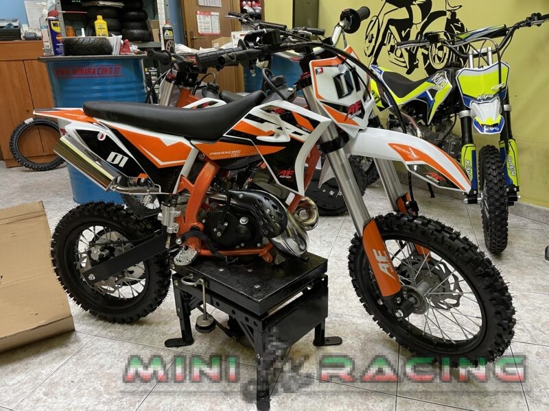 MINI CROSS 50CC 2T RUOTA 14" 12" AVVIAMENTO A PEDALE,CARBURATORE 18 - immagine 11