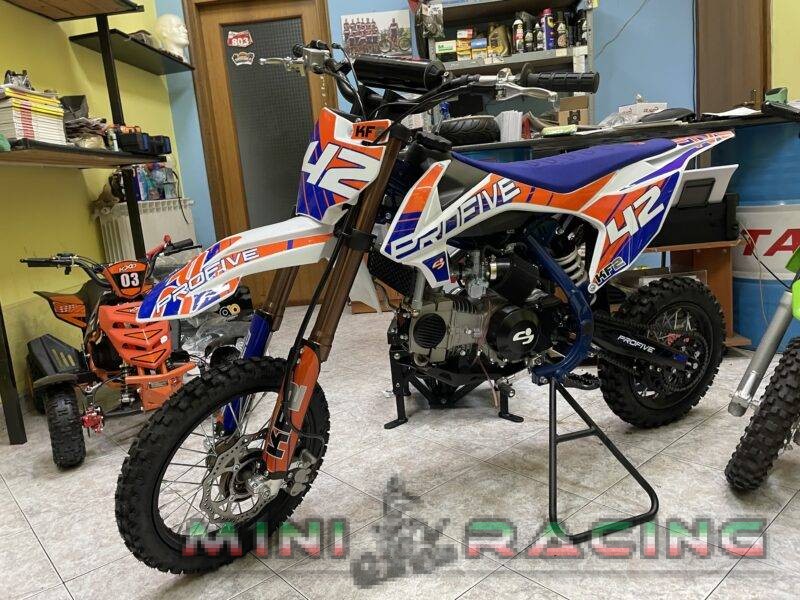 PIT BIKE 125cc PROFIVE KF2 4T,4 MARCE, RUOTA 14" 12" M.Y. 2023 - immagine 4