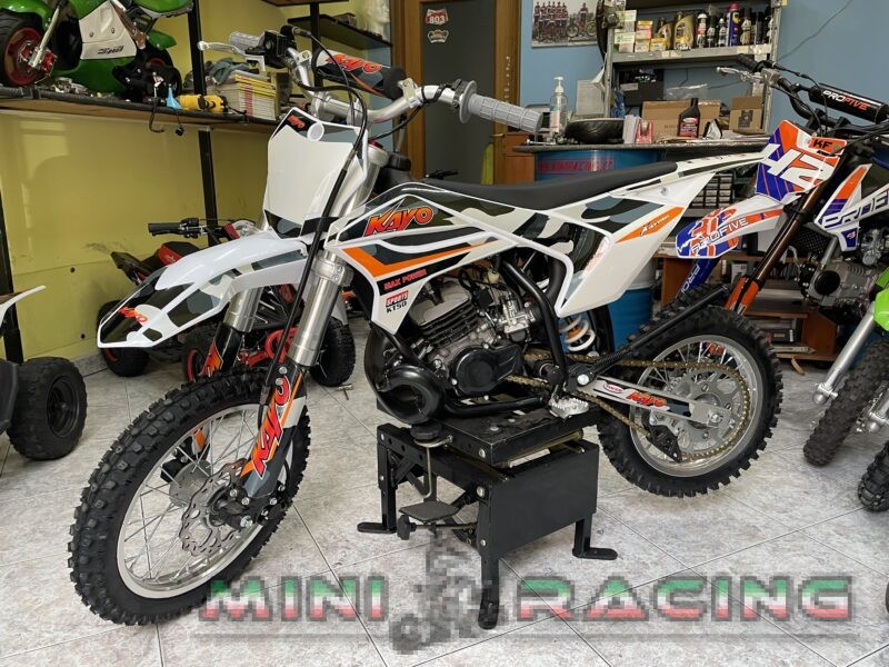 MINI CROSS KAYO KT50 50cc 2T RUOTE 14"12" - immagine 6