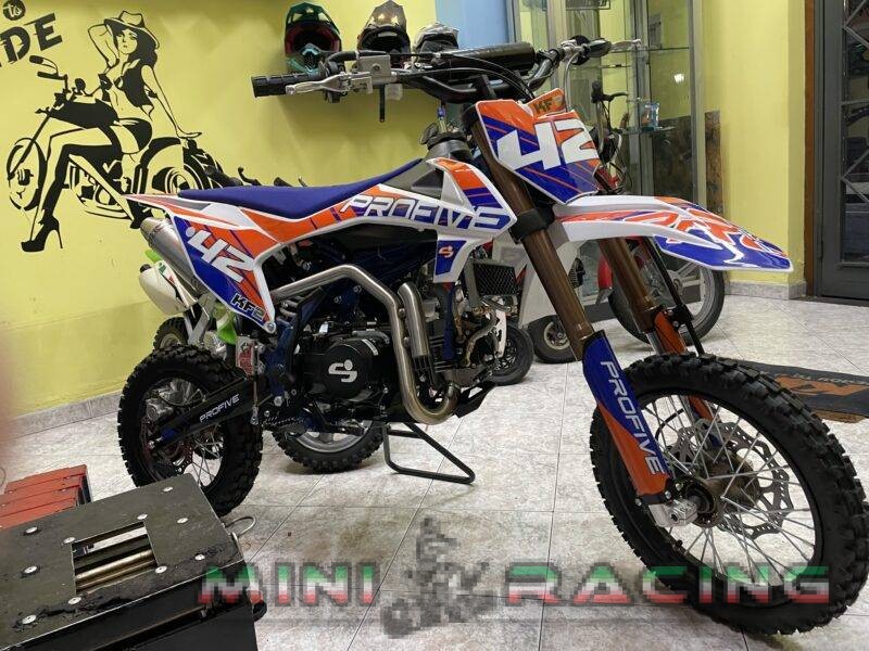 PIT BIKE 125cc PROFIVE KF2 4T,4 MARCE, RUOTA 14" 12" M.Y. 2023 - immagine 8