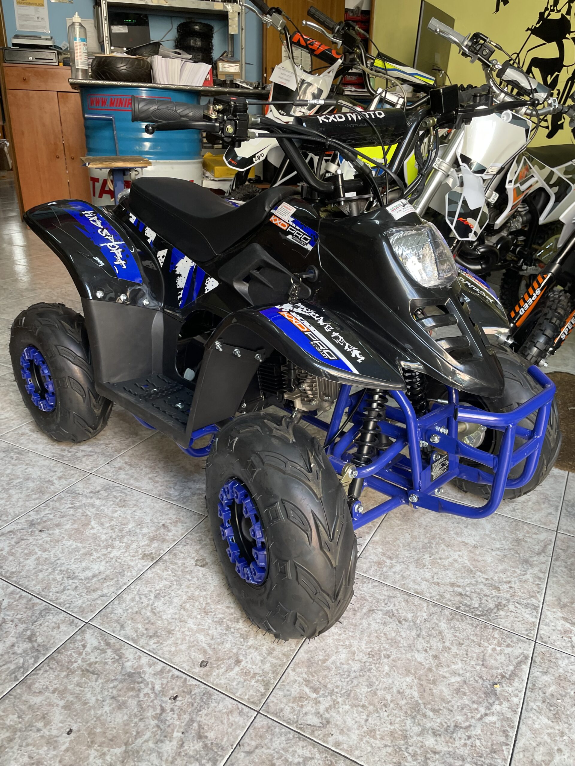 QUAD BAMBU' 125cc 4T RUOTA 6" AVVIAMENTO ELETTRICO,LUCI