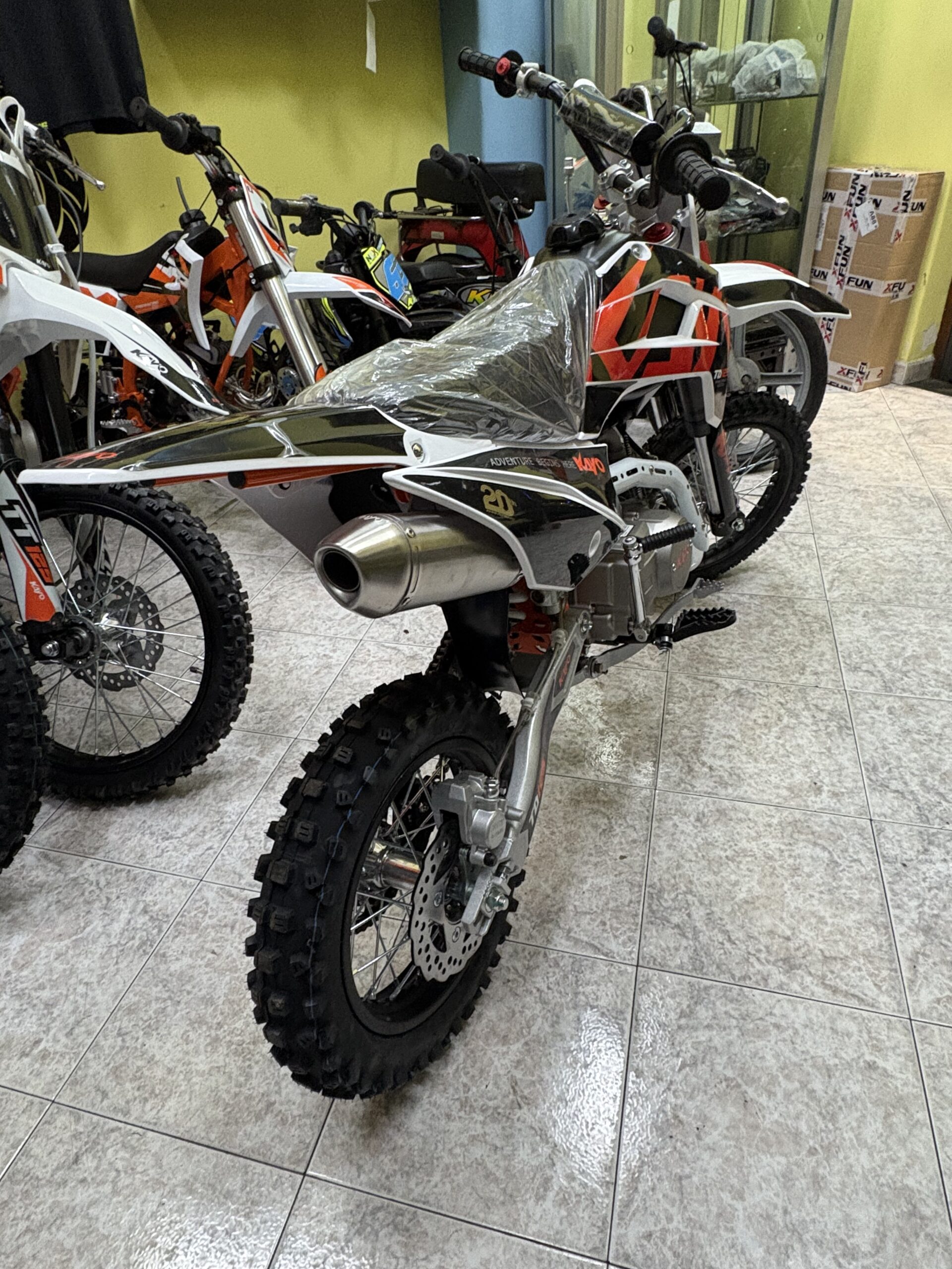 PIT BIKE KAYO TD-D 125CC 4T,4 MARCE, RUOTA 14" 12" 20 ANNIVERSARY - immagine 4