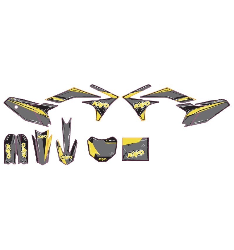 PIT BIKE KAYO 140CC 4T,4 MARCE, RUOTA 16”I9”,AVVIAMENTO ELETTRICO - immagine 6