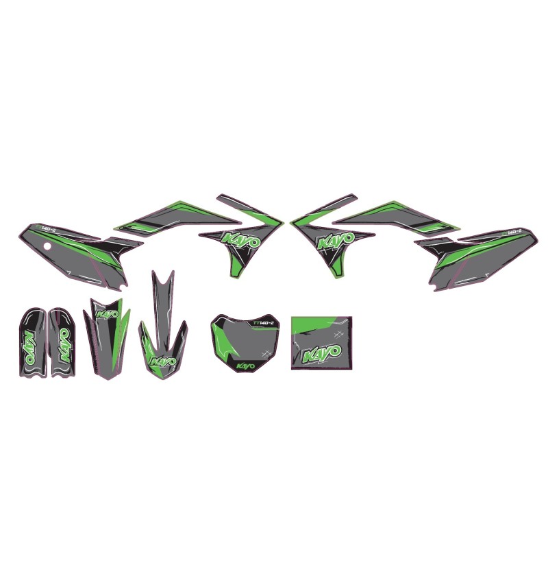 PIT BIKE KAYO 140CC 4T,4 MARCE, RUOTA 16”I9”,AVVIAMENTO ELETTRICO - immagine 7